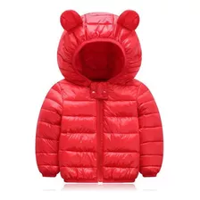 Chaqueta Acolchada Gruesa Para Niños