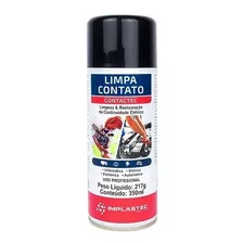 5x Limpa Contato Contatec 217g / 350ml Implastec