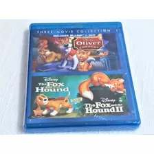 Pelicula Blu-ray Oliver & Company The Fox & The Hound 1 & 2
