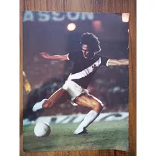 Poster Do Jogador Roberto Dinamite Do Vasco Da Gama 20x28