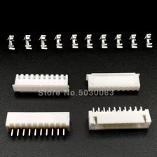 Conector Jst Xh2.54 10pines Macho+hembra+pines X 2pares