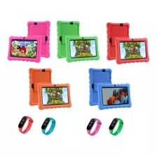 Tablet 7 Pulgadas Para Niños Quad Core Con Camara Wifi