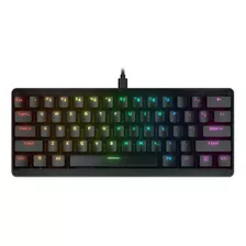 Teclado Cougar Puri Mini Rgb Switch Red Color Del Teclado Negro