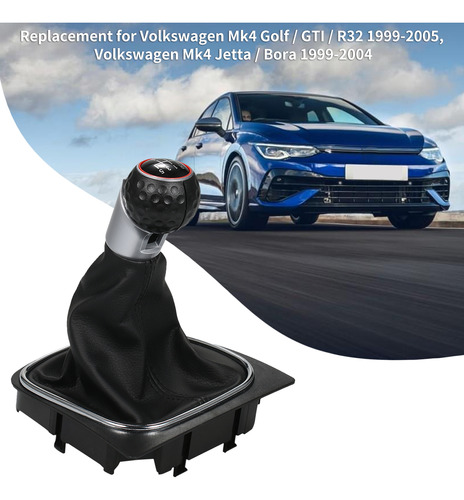 Polainas Knob Boot Mk6.speed Gti, Manual 2010-2013, Volkswag Foto 3