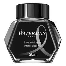 Tinta Para Caneta Tinteiro Waterman Intense Black 50ml