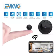 Mini Câmera De Segurança Doméstica Sem Fio 1080p W10 Wifi