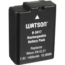 Watson En-el21 Lithium-ion Battery Pack (7.4v, 1400mah)