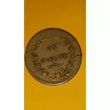 Moneda 1 Centavo 1868.costa Rica, Muy Buen Estado.