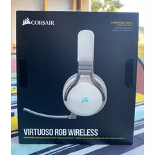 Audífonos Inalámbricos Corsair Virtuoso Rgb Wireless White