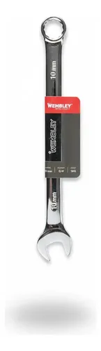 Llave Combinada Cromada Wembley 11mm Acero Cr-v 7909 Dgm Gris
