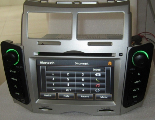 Toyota Yaris 2005-2011 Dvd Gps Touch Hd Radio Bluetooth Usb Foto 3
