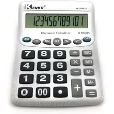 Calculadora Escritorio Oficina Grande 12 Digitos Kk-1048-12