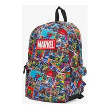 Mochila De Espalda 17''pulgadas Marvel Retro Comics Mooving