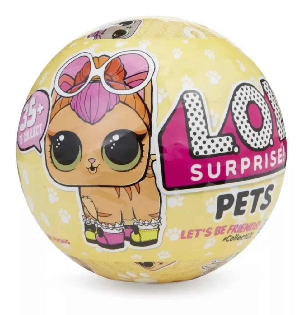 Boneca Lol Pets 7 Surpresas Surprise Doll Serie 3 Original. 