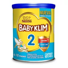 Formula Infantil Baby Klim 2 Lata X 400 Grs