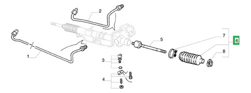 Kit Caja Direccin Idea Fiat 06/10 Foto 3