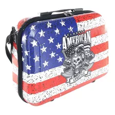 Mochila Mala De Mão Rígida American Escolar Viagem Alça