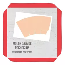 Kit Imprimible Molde Caja Pochoclo Popcorn (editable)