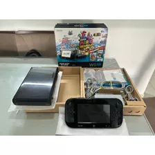 Wii U Mario 3d World Set Deluxe 32gb - Excelente Estado