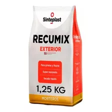 Cemento Mezcla Repara Superficies Exterior Recumix 1.25 Kg