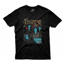 Camiseta Masculina The Doors Banda Rock Classic Estiloso