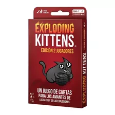 Exploding Kittens Edición 2 Jugadores-juego Cartas Español