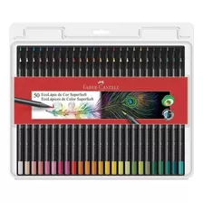 50 Colores Profesionales Lápices Super Soft Faber Castell