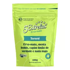 Erva Mate, Menta, Boldo E Capim Limão 5 Estrelas Tereré 500g