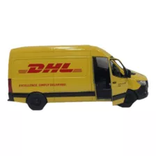 Carro Van Camioneta Dhl Mercedes-benz Sprinter Kinsmart