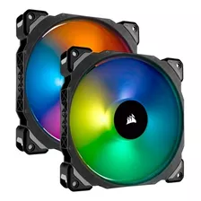 Fan Corsair Dual Ml140 Pro Rgb Led 14cm 400-1200rpm