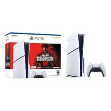 Sony Playstation 5 Slim 1tb Call Of Duty: Modern Warfare Iii Bundle Color Blanco