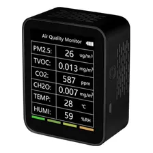 Medidor De Co2 Wifi, Mxscj-001, 1pza, Lcd, Negro, Temp 0°c A