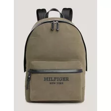 Mochila Verde Logo Prep Classics Tommy Hilfiger De Hombre