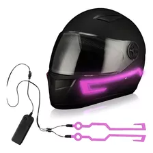 Casco De Motocicleta Moto Abatibles Dot Certificado Con Luz