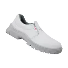 Sapato Segurança Epi Branco Bidensidade Luxo Hidro C/nota+ca