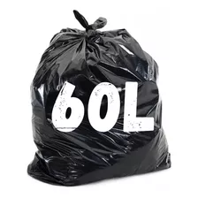 Saco De Lixo 60 Litros Resistente 100 Unidades
