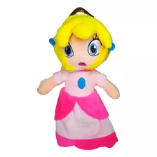 Pricesa Peach Peluche Mario Bros Muñeca Princesa Peach 40 Cm