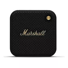 Marshall Altavoz Bluetooth Portátil Willen - Negro Y Lató.