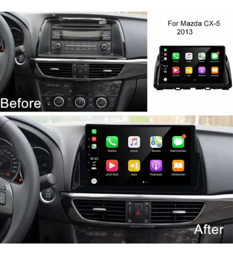 Radio Andorid Carplay 2+32 Mazda Cx5 Mazda 6 Foto 2