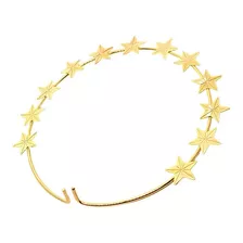 Resplendor Para Imagem Arco Estrelado P/ Santo 20cm A 25cm