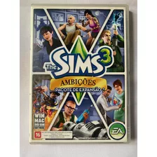 Jogo Win Mac Dvd Rom The Sims 3 (ambições)