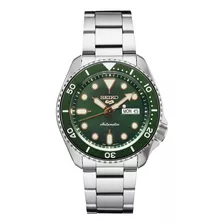 Seiko 5 Sport Reloj Para Hombre Verde Automático Dial Srpd63