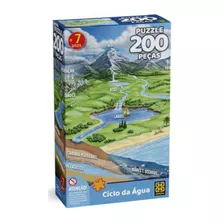 Puzzle 200 Peças Ciclo Da Água