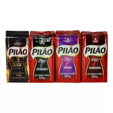 Kit C/ 3 Pacotes Café Pilão 500 G A Vácuo 