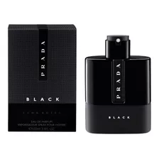 Perfume Prada Luna Rossa Black Masculino Edp 100ml+ Amostra 