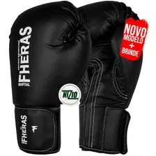 Luva De Boxe Muay Thai Mma 04oz Preta Fheras Infantil