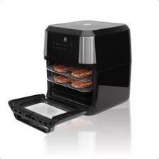 Fritadeira Elétrica Sem Óleo Air Fryer Oven 3 Em 1 Tronos Rc-02 - 12 Litros - 1800w - Com Painel Touch - Preto - 220v