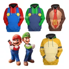 Sudadera Con Capucha The Super Mario Bros. Movie Con Impresi