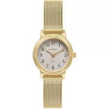 Relógio Condor Dourado Pequeno Feminino Original Minimalista