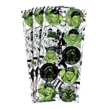 30 Adesivos Incrível Hulk - 3 Cartelas Com 10 Adesivos Cada